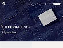 Tablet Screenshot of ford-agency.com